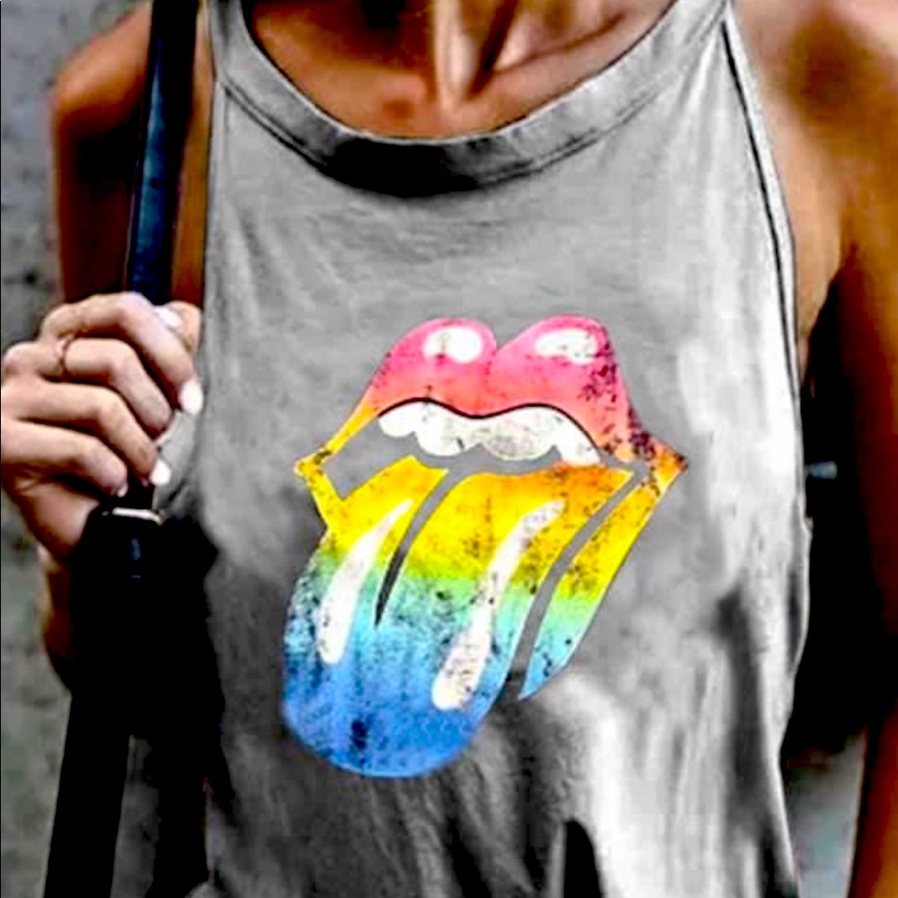 Tongue Tank Top
